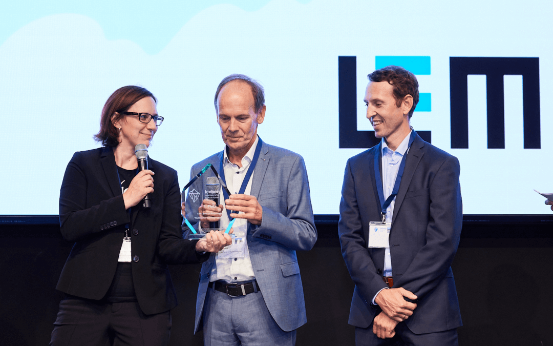 ICEBERG innovation leadership award 2022 für LCM!