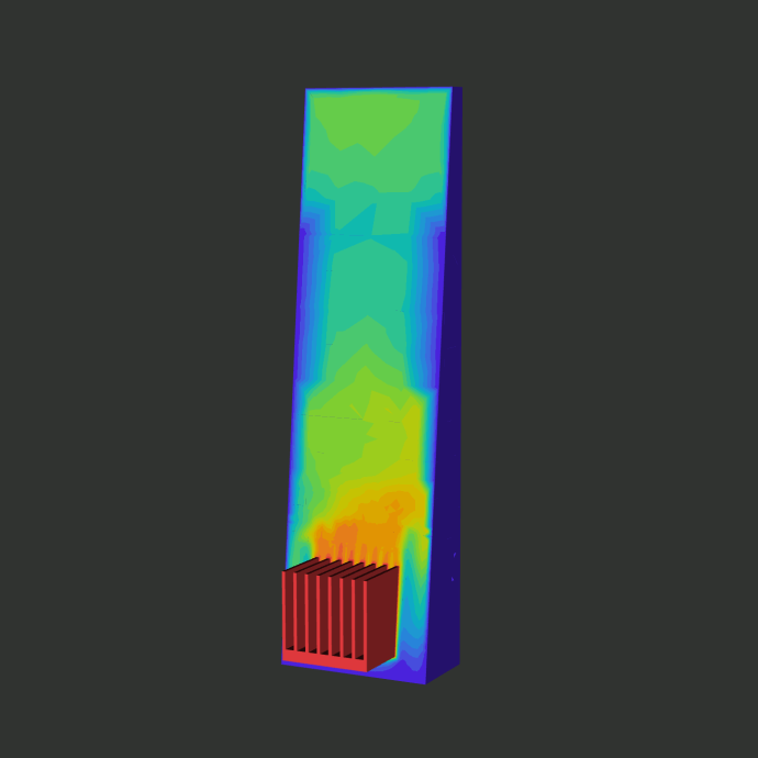 Kühlkörper-Simulation