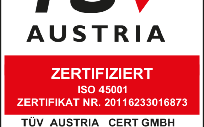 LCM is ISO 45001 zertifiziert!