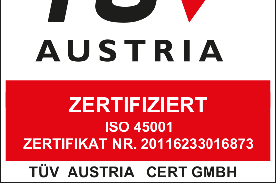 LCM ist ISO 45001 zertifiziert!