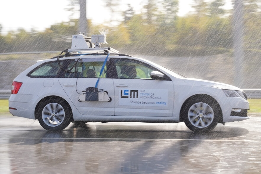 Messkampagne mobiles Sensorsystem für autonome Fahrzeuge