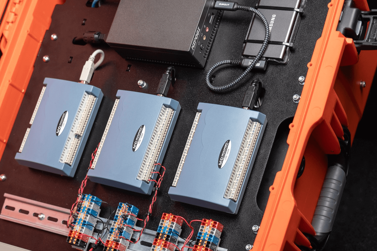 Post Project DisDAQ mobile modular measuring system